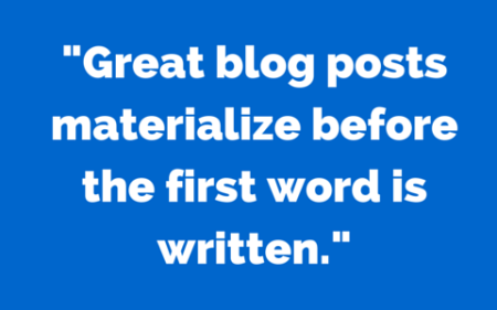 a quote on great blog posts