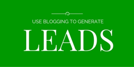 use blogging to generate leads