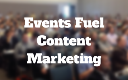 how events fuel the content marketing fire